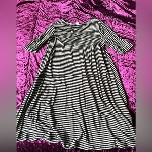 Striped T-shirt dress